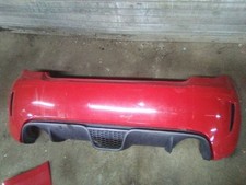 12-17 Fiat 500 2 Door Rear Bumper Cover Abarth Without Park Assist picture
