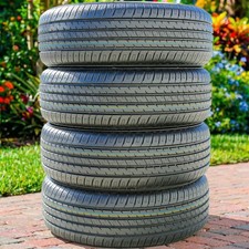 4 Armstrong Blu-Trac PC 205/55R16 94V XL All Season Tires 85k Mi Warranty 700AA picture
