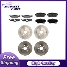 For 1995-1999 Dodge Neon 6Pcs Front Rear Disc Brake Pad Set Disc Brake Rotor picture