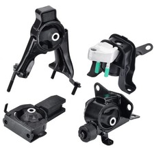 4PCS Engine Motor Transmission Mount Kits 2003-2008 Corolla 1.8L, Black picture