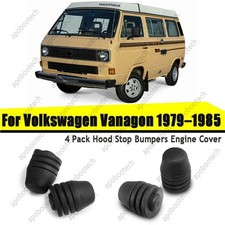 4Pcs Car Engine Hood Rubber Stop Mount Bush Buffer Cushion For VW Vanagon 79-85 picture