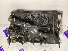 2006 - 2015 BMW 740I 750I 760I ENGINE COOLING RADIATOR & FAN ASSEMBLY OEM . picture