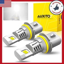 6500K White AUXITO 9007 LED HB5 Headlight Bulbs Kit High Low Beam 30000LM USA picture