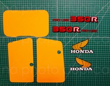 84' 1984 XR 350r 7pc graphics decals stickers number plate 4 stroke xr350r AHRMA picture