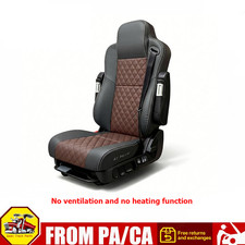 Heavy Duty Truck Seat W/Adjustable Lumbar for International Volvo Peterbilt New picture