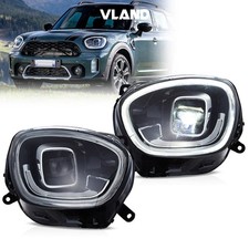 Full LED Headlights For 17-20 Mini Cooper Countryman F60 Left+Right W/Animation picture