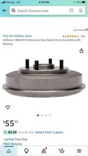 Ac Delicious Brake Drum 18b549an 2 Quantity picture