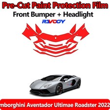  Front Bumper PPF Kit Film For Lamborghini Aventador Ultimae Roadster 2022-2026 picture