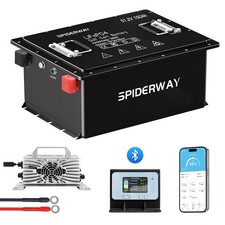 48V(51.2V) 150Ah LiFePO4 Lithium Battery Kit for ICON i20L i40L i60L Golf Cart picture