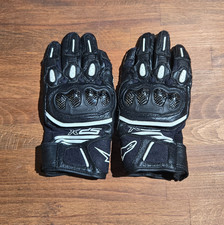 Alpinestars SPX air carbon v2 gloves, M, Black/White picture