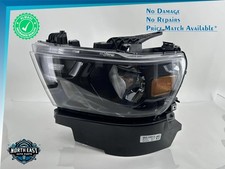 OEM 2019-2024 Dodge RAM 1500 Pickup Left Halogen opt LME Black Bezel Headlight picture