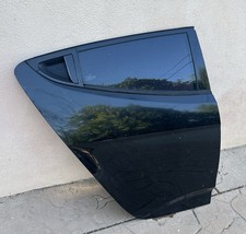 FITS 2012-2017 HYUNDAI VELOSTER REAR RIGHT PASSENGER DOOR ASSEMBLY BLACK OEM picture