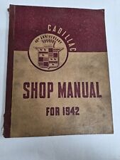 Original GM 40th Anniversary 1942 Cadillac Shop Manual picture