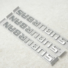 2007-2020 For Chevy Suburban LT 3PCS Replacement Raised Side Letters Rear Emblem picture
