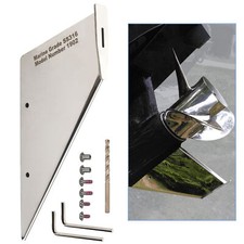 27151 Skeg Guard Protector Safe-Skeg for Yamaha 150-175HP/200HP Stainless Steel picture