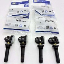 Set Genuine TPMS 13540604 Tire Pressure Sensor Buick Fits Chevrolet Cadillac picture