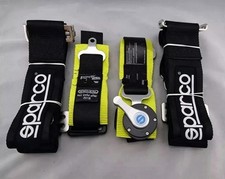 Sparco Black Racing Street 4 Point Bolt-In 2