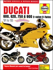 DUCATI MANUAL SERVICE REPAIR SHOP HAYNES 600 620 750 900 WORKSHOP 1991-2005 BOOK picture