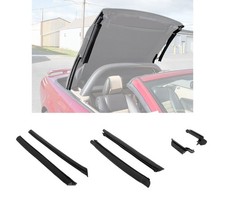 2005-2014 Mustang Convertible Top Front Center Rear Side Rail Rubber Seal Kit picture