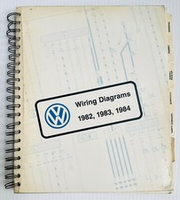 1982-1984 Volkswagen VW Electrical Wiring Diagrams Rabbit Vanagon OEM picture