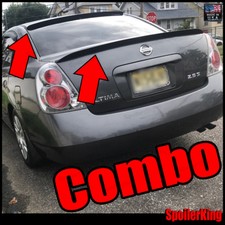 Rear Roof Spoiler & Trunk Wing 284R/284G SpoilerKing (Fits Nissan Altima 02-06) picture