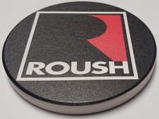 Car Coaster - ROUSH R Logo Cup Holder Insert * Mustang Stage 1 2 3 * Ships FREE picture