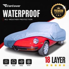 Alfa Romeo Spider 1970-1975 Custom Fit Waterproof Car Cover 18 Layer picture