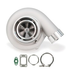 GT3582 Cast Wheel TurboCharger Journal Bearing 0.82 A/R T3 Turbine+Flange&Clamp picture
