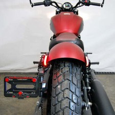 New Rage Cycles SCOUT-RTS-US Rear Turn Signals for 2018 Indian Scout Bobber picture