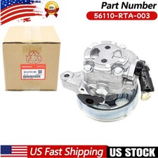 OEM Genuine Power Steering Pump For Honda 2007-2012 CR-V 2.4L 56110-RTA-003 NEW picture