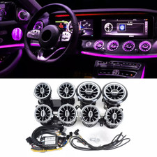 8PCS AC Vent Ambient Light For Mercedes Benz E-Class W213 2016-2023 64 Colors picture