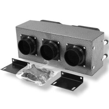 High Output Truck Cab Heater 30,000 BTU Heater 12 Volt Ag Bus Vans Boat Dual Fan picture
