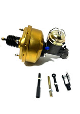 1960-1966 Gm Factory Correct Bleeder Drum Brake Single Master Cylinder Booster picture
