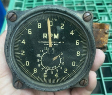 WWII Part - Early Dual Read RPM Indicator - US Navy Application (?) by Standard picture