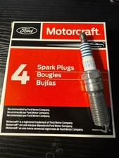 Set of 4 OEM Motorcraft SP594 Ford CYFS12YRT3 Spark Plugs Replaces SP542 SP578 picture