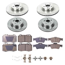 For Mercedes-Benz CLS550 07-11 Callahan Brake Parts Plain Front & Rear Brake Kit picture