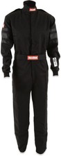 RaceQuip® Driving Suit - 110005RQP 110 Series 1-Pc - SFI 3.2A/1 - Black - Large picture