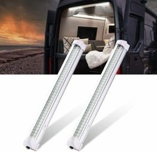 2X 108LEDs Camper Cargo Interior Light Bar RV Trailer Ceiling Lamp Car Boat 12V picture