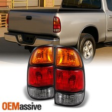 Fits 2000-2004 Toyota Tundra Pickup Tail Lights Brake Lamp Set 00 01 02 03 04 picture