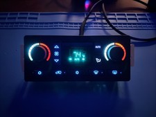 *REBUILT* BLUE LED CLIMATE CTRL 03-06 TAHOE YUKON ESCALADE SILVERADO W/RR DEF picture