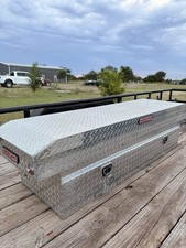 Weather Guard Truck Box - Chrome 72 x 20 x 19 Great Deal. Used Well Condition picture