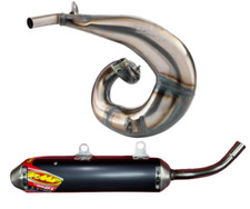 NEW FMF FACTORY EXPANSION CHAMBER + FMF TURBINECORE 2.1 SILENCER - KTM/HUSQVARNA picture