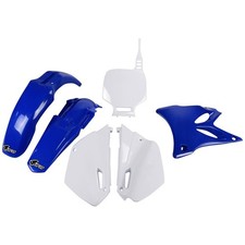 UFO Original Blue Plastic Set Complete YAMAHA YZ125 YZ250 2000 - 2001 picture