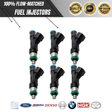 New 6x BOSCH Fuel Injectors 2007-2011 Jeep Wrangler & Volkswagen Routan 3.8L V6 picture