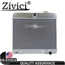 Fit 1965-1966 GMC 1000/1500 5.0L V6 1965 1966 Full Aluminum Cooling Radiator picture