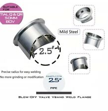 FAPO V Band Weld on Flange for Tial 50mm Blow Off Valve BOV Charge Pipe Q QR SS picture