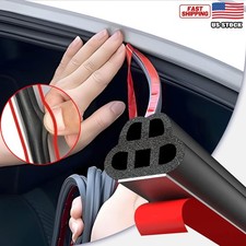 52.5Ft Car Door Rubber Seal Strip Window Edge Protector Trim Weather Stripping picture