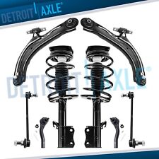 Front Struts & Control Arms & Tie Rods Kit for 2007 - 2012 Nissan Sentra 2.0L picture