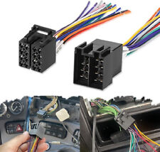 16 Pin Radio ISO Wire Harness Adapter For Peterbilt Freightliner Semi Truck Pair picture