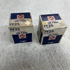 Lot of 2 Vintage NOS AC (GM) Oil Filters PF-25 | 6438261 Chevy picture